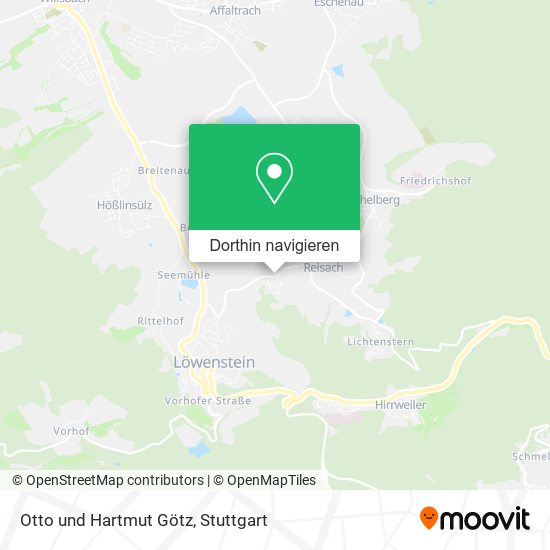 Otto und Hartmut Götz Karte