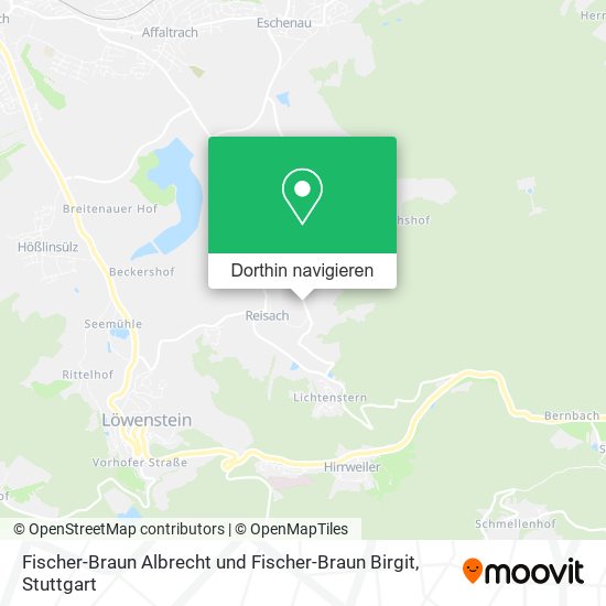 Fischer-Braun Albrecht und Fischer-Braun Birgit Karte