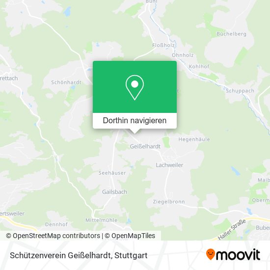 Schützenverein Geißelhardt Karte