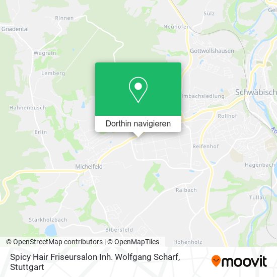 Spicy Hair Friseursalon Inh. Wolfgang Scharf Karte