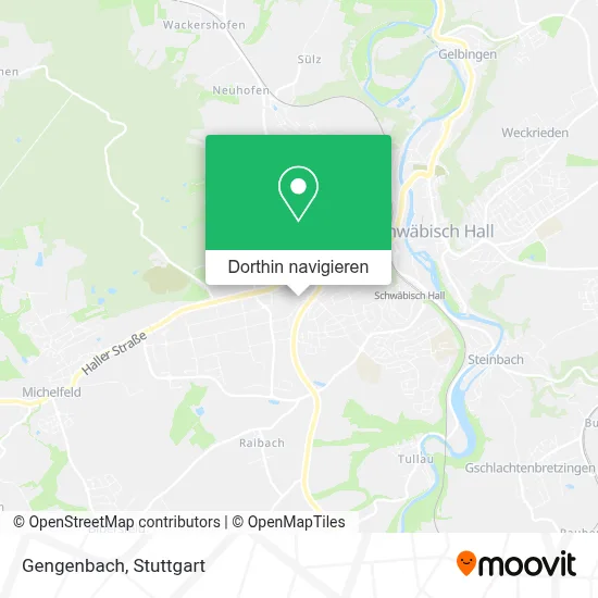 Gengenbach Karte