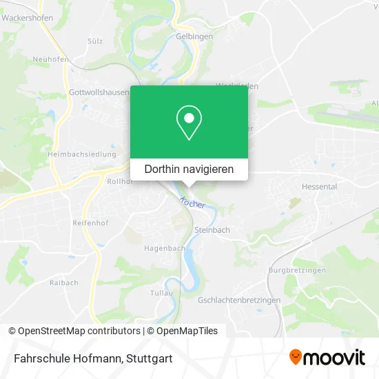 Fahrschule Hofmann Karte