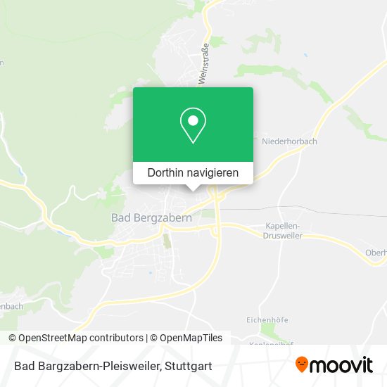 Bad Bargzabern-Pleisweiler Karte