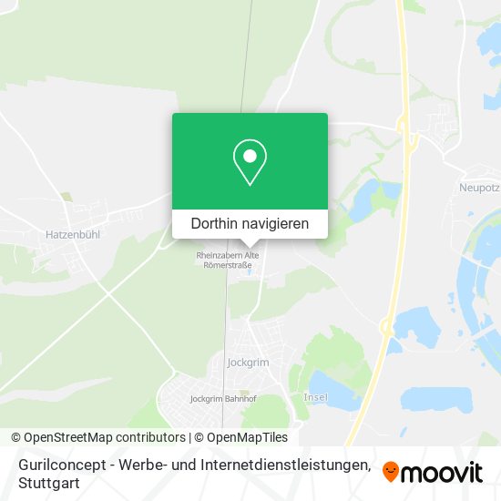 Gurilconcept - Werbe- und Internetdienstleistungen Karte