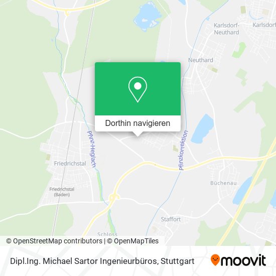 Dipl.Ing. Michael Sartor Ingenieurbüros Karte