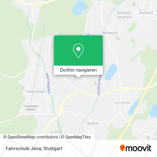Fahrschule Jena Karte
