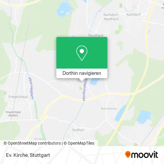 Ev. Kirche Karte