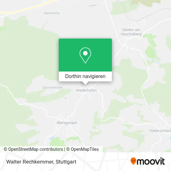 Walter Rechkemmer Karte