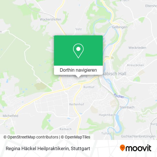 Regina Häckel Heilpraktikerin Karte
