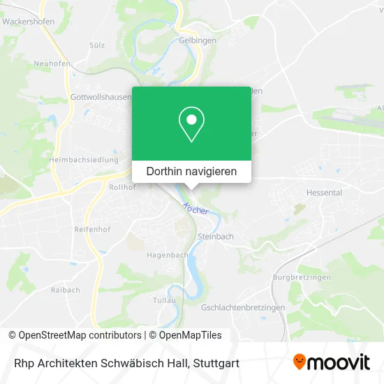 Rhp Architekten Schwäbisch Hall Karte