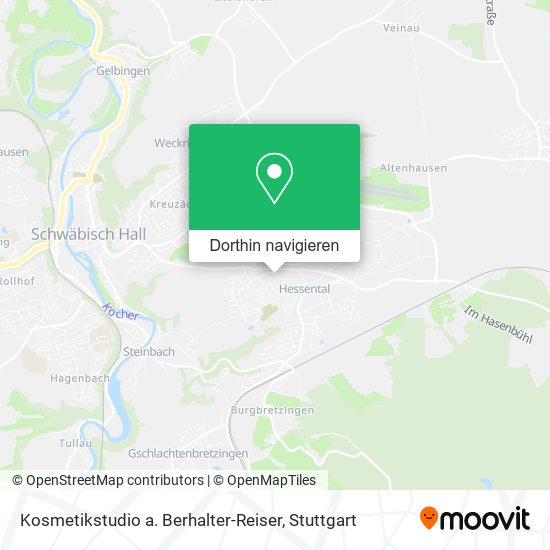 Kosmetikstudio a. Berhalter-Reiser Karte