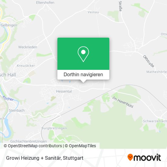 Growi Heizung + Sanitär Karte