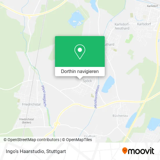 Ingo's Haarstudio Karte