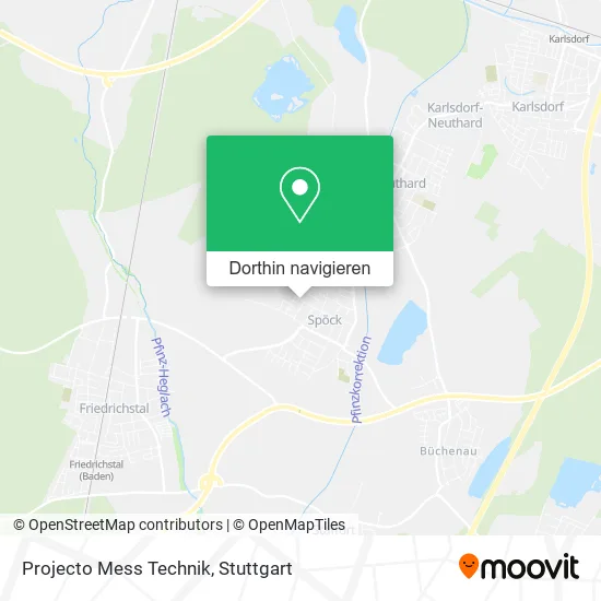 Projecto Mess Technik Karte