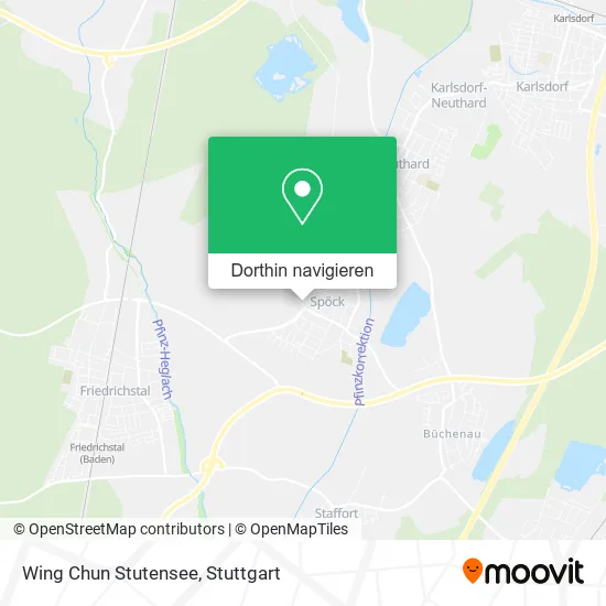 Wing Chun Stutensee Karte