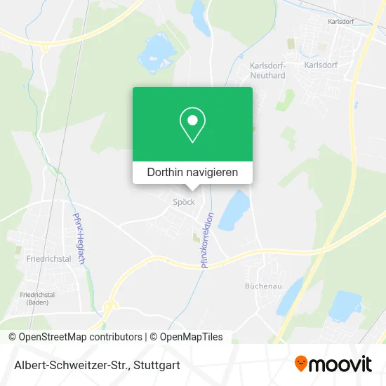 Albert-Schweitzer-Str. Karte