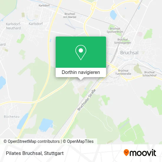 Pilates Bruchsal Karte
