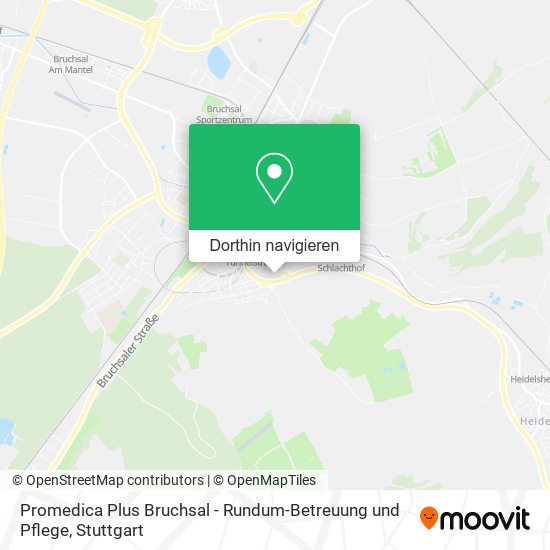 Promedica Plus Bruchsal - Rundum-Betreuung und Pflege Karte