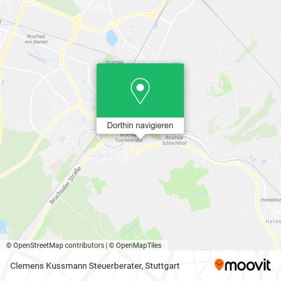 Clemens Kussmann Steuerberater Karte