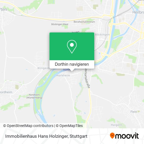 Immobilienhaus Hans Holzinger Karte