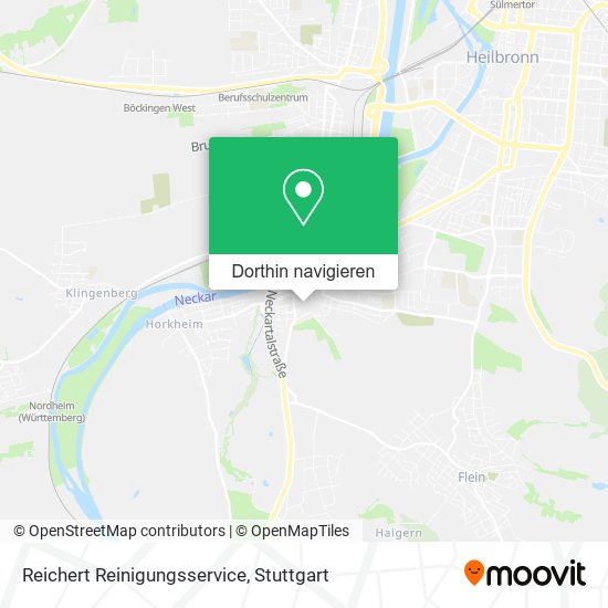 Reichert Reinigungsservice Karte