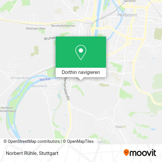 Norbert Rühle Karte