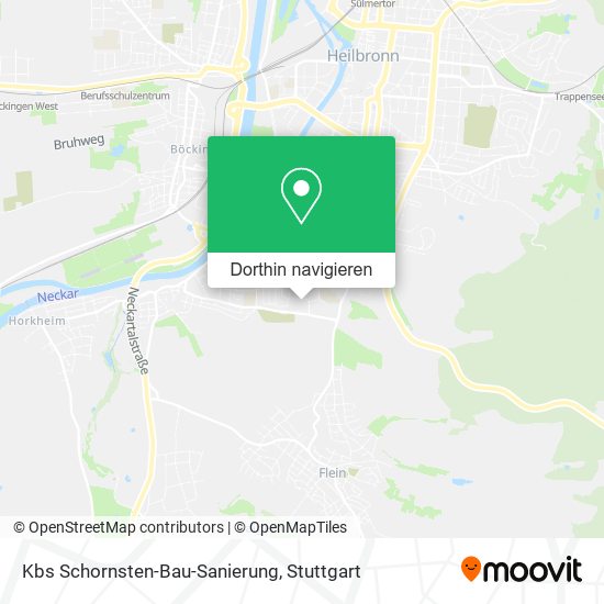 Kbs Schornsten-Bau-Sanierung Karte
