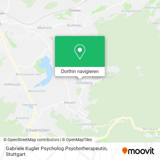 Gabriele Kugler Psycholog.Psychotherapeutin Karte