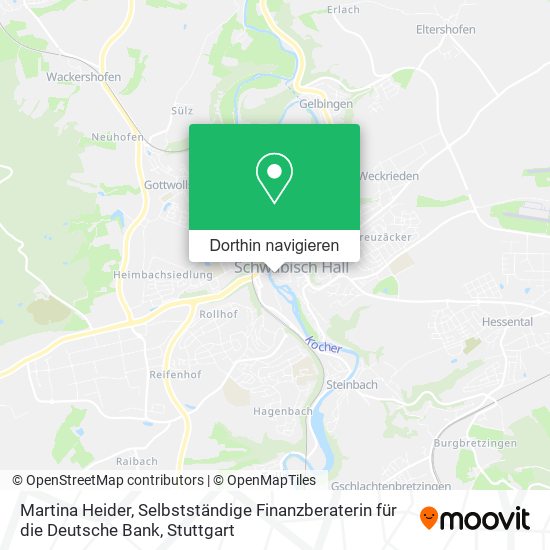 Martina Heider, Selbstständige Finanzberaterin für die Deutsche Bank Karte