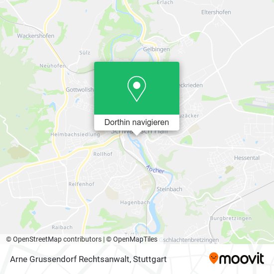 Arne Grussendorf Rechtsanwalt Karte