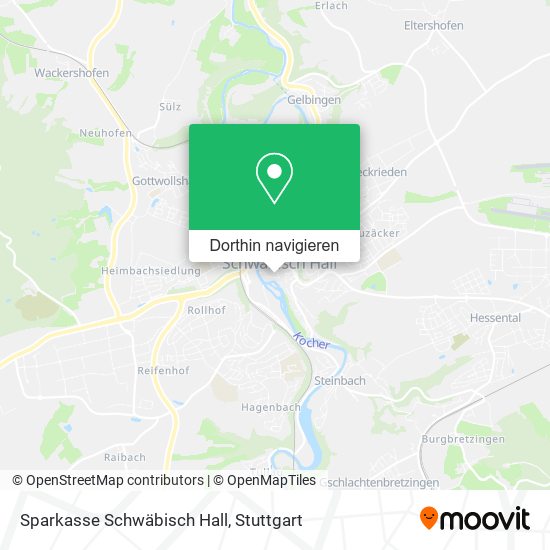 Sparkasse Schwäbisch Hall Karte