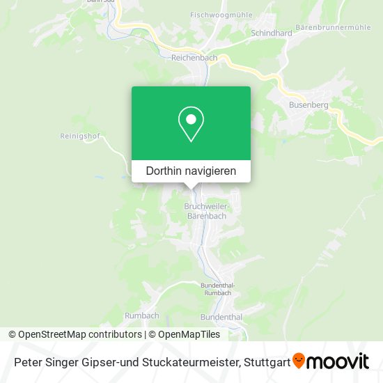 Peter Singer Gipser-und Stuckateurmeister Karte