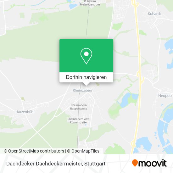 Dachdecker Dachdeckermeister Karte