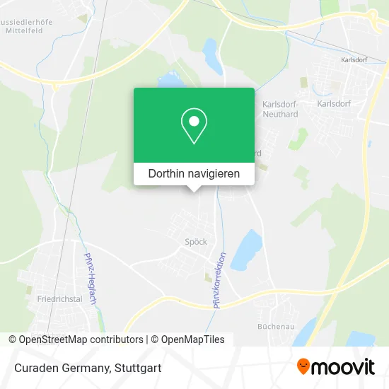 Curaden Germany Karte