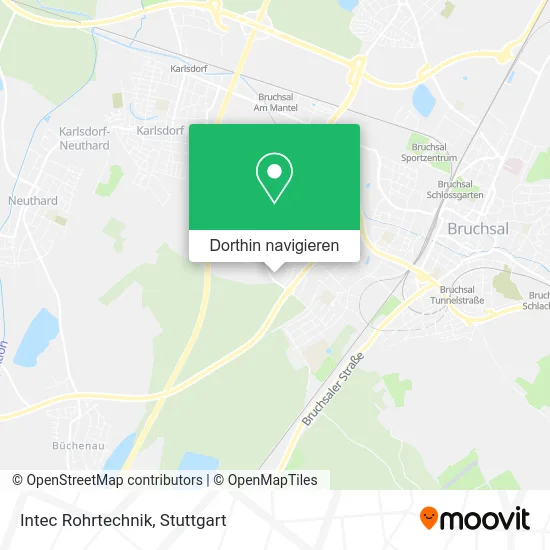 Intec Rohrtechnik Karte