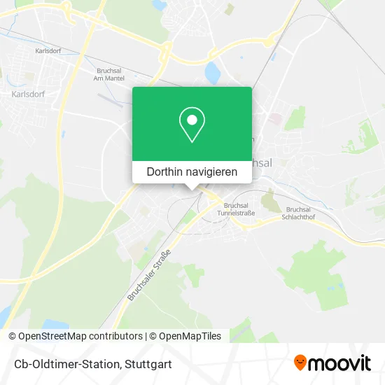 Cb-Oldtimer-Station Karte