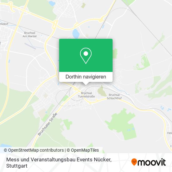 Mess und Veranstaltungsbau Events Nücker Karte