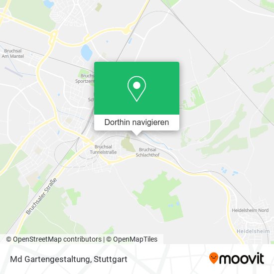 Md Gartengestaltung Karte