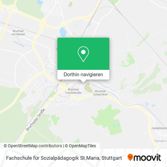Fachschule für Sozialpädagogik St.Maria Karte