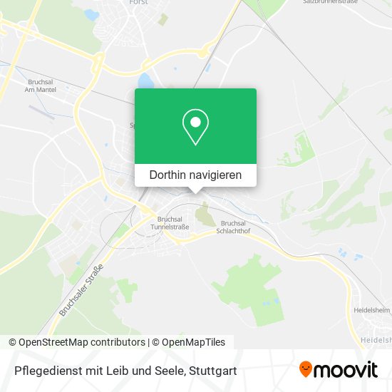 Pflegedienst mit Leib und Seele Karte