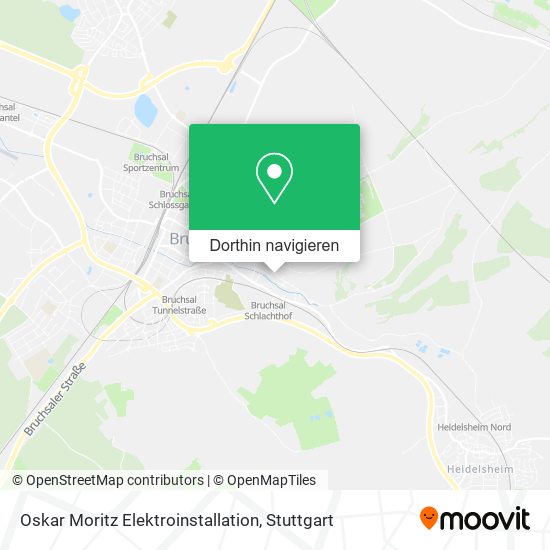 Oskar Moritz Elektroinstallation Karte