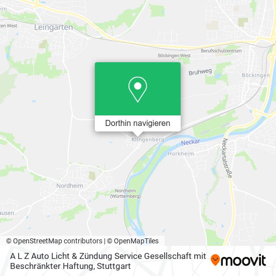 A L Z Auto Licht & Zündung Service Gesellschaft mit Beschränkter Haftung Karte