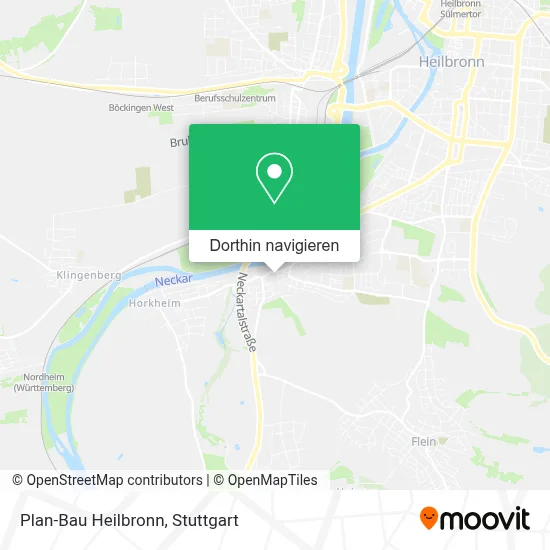 Plan-Bau Heilbronn Karte