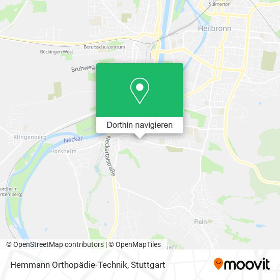 Hemmann Orthopädie-Technik Karte