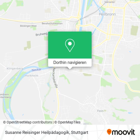 Susanne Reisinger Heilpädagogik Karte