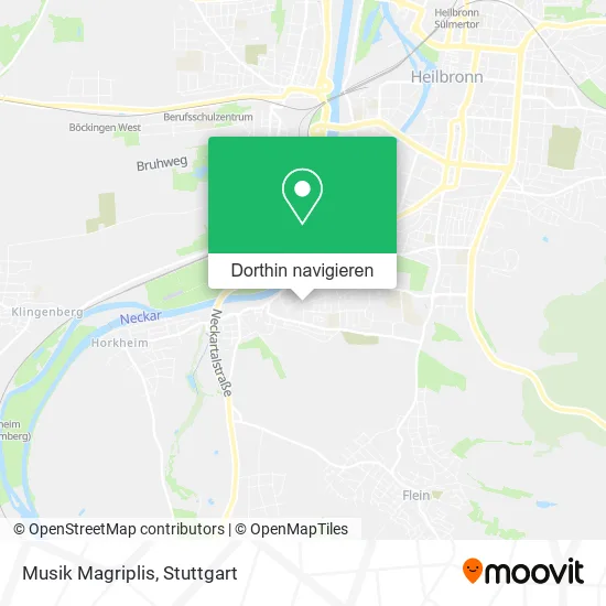 Musik Magriplis Karte