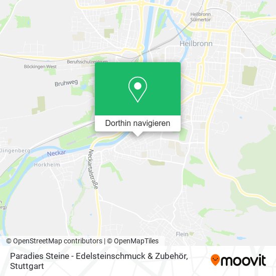 Paradies Steine - Edelsteinschmuck & Zubehör Karte