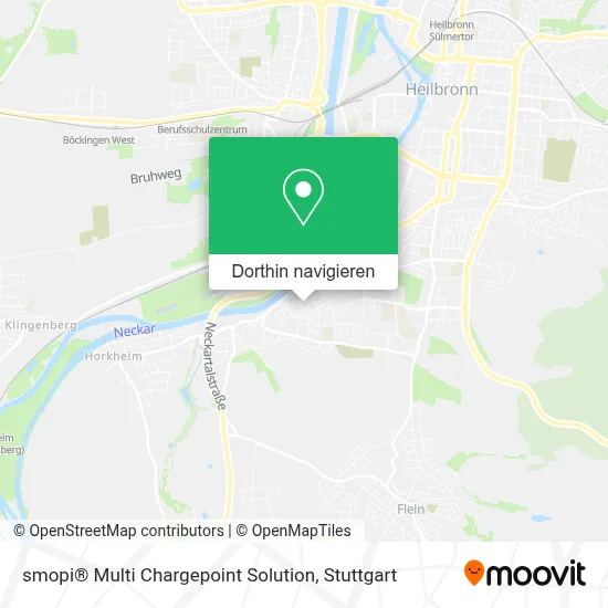 smopi® Multi Chargepoint Solution Karte