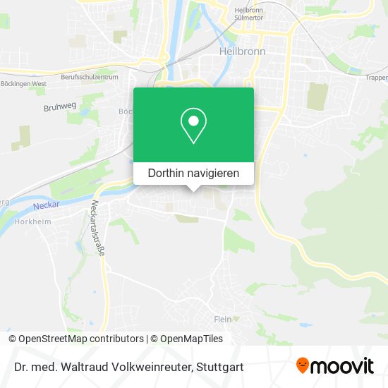 Dr. med. Waltraud Volkweinreuter Karte
