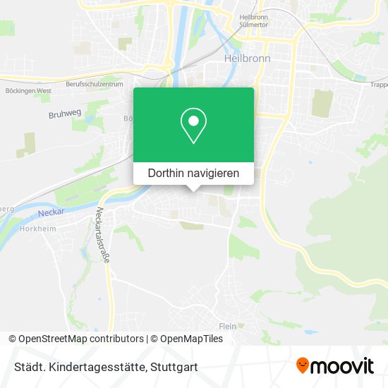 Städt. Kindertagesstätte Karte